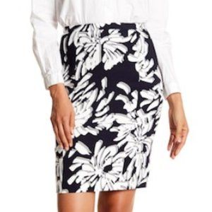 HUGO BOSS Veala 100% Silk Pencil Skirt, Size 10